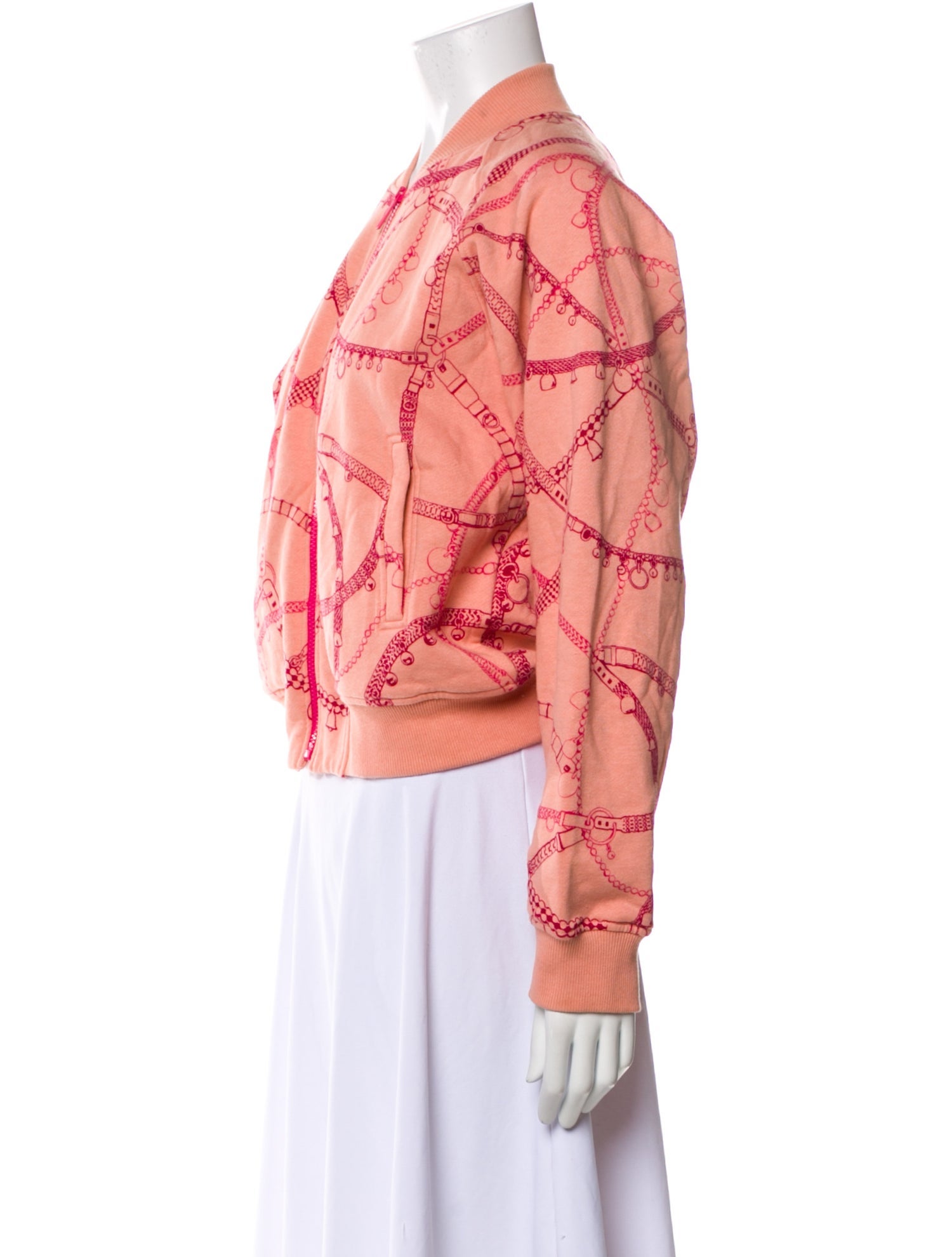 Hermès 2022 Printed Bomber Jacket